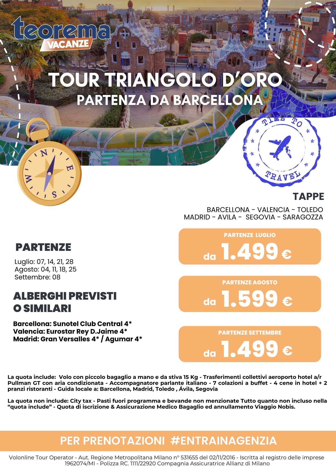 TOUR TRIANGOLO D’ORO 2024