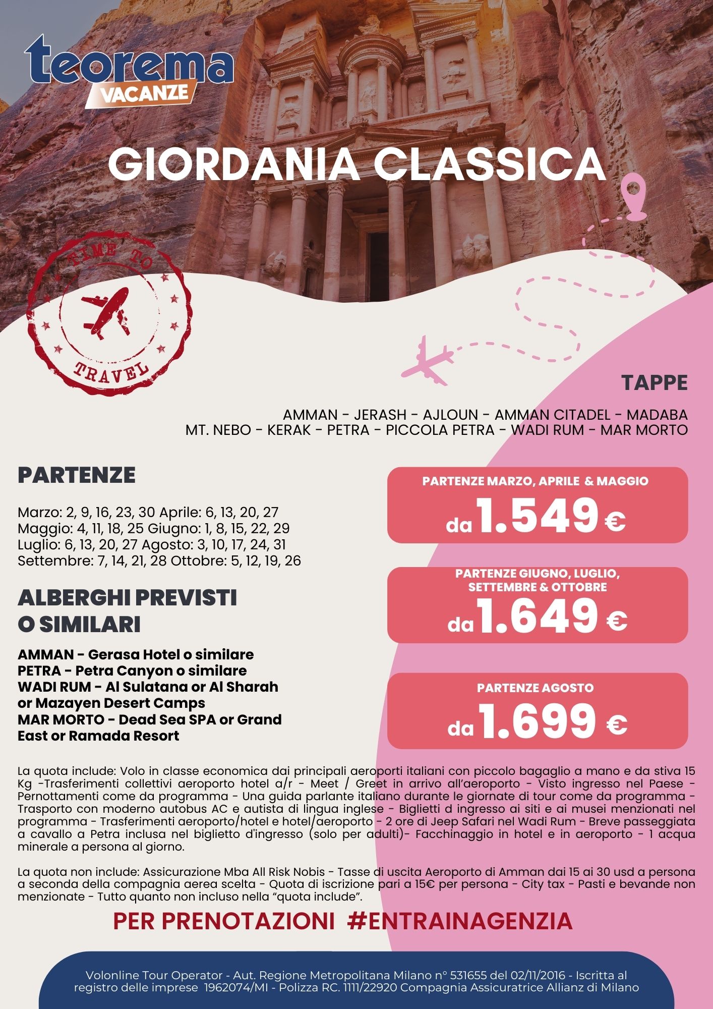 TOUR WINTER EVASIONE D'INVERNO 2025