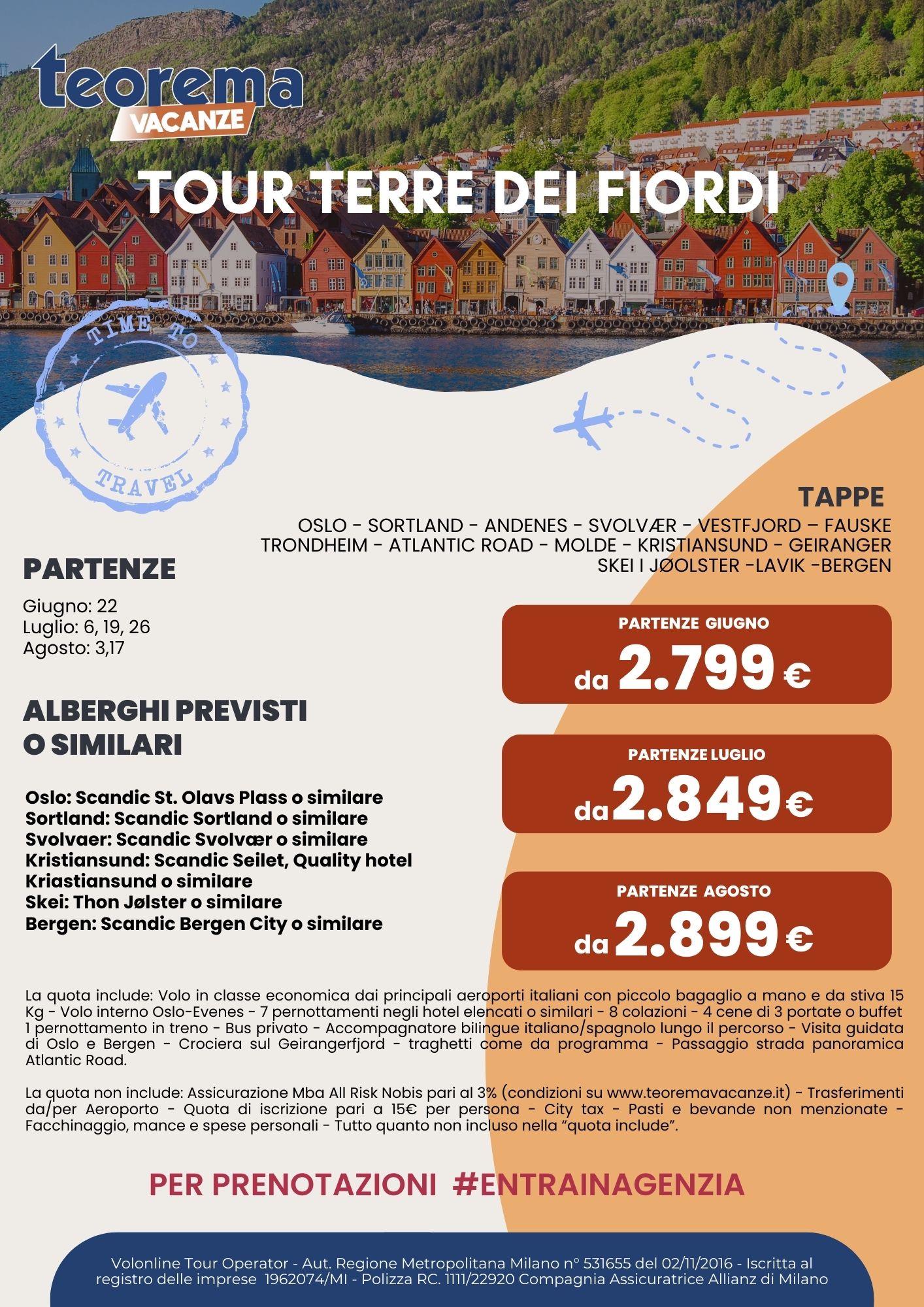TOUR TERRE DEI FIORDI 2025