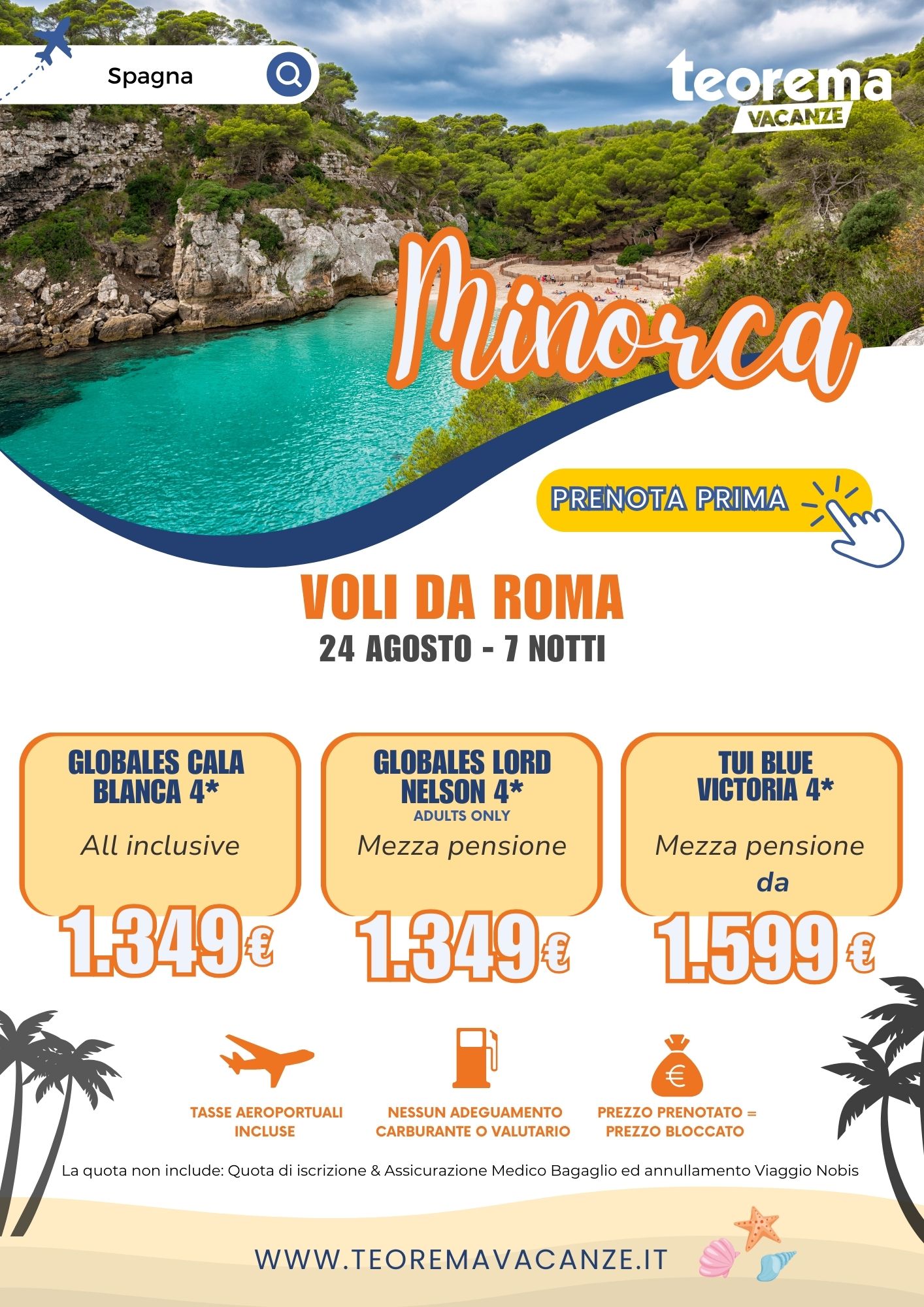 ESTATE TEOREMA 2025 - Minorca da Roma - 24 agosto