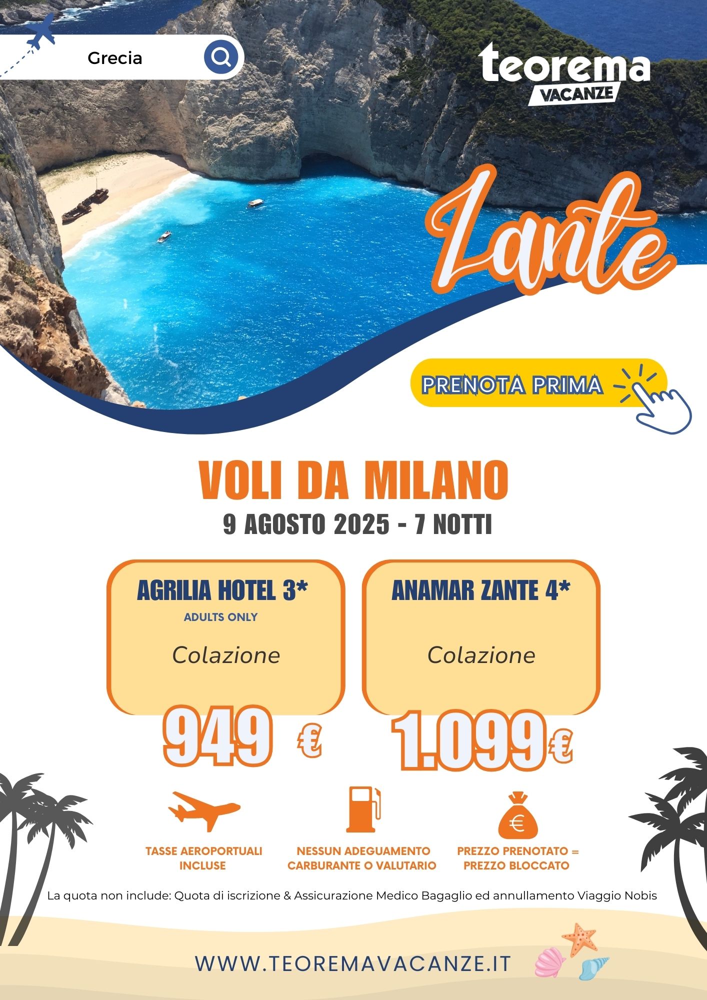 ESTATE TEOREMA 2025 - Zante da Milano