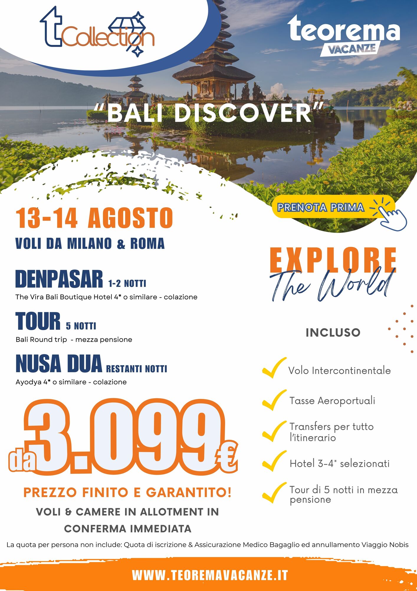 ESTATE TEOREMA 2025 - T Collection - Bali Discover