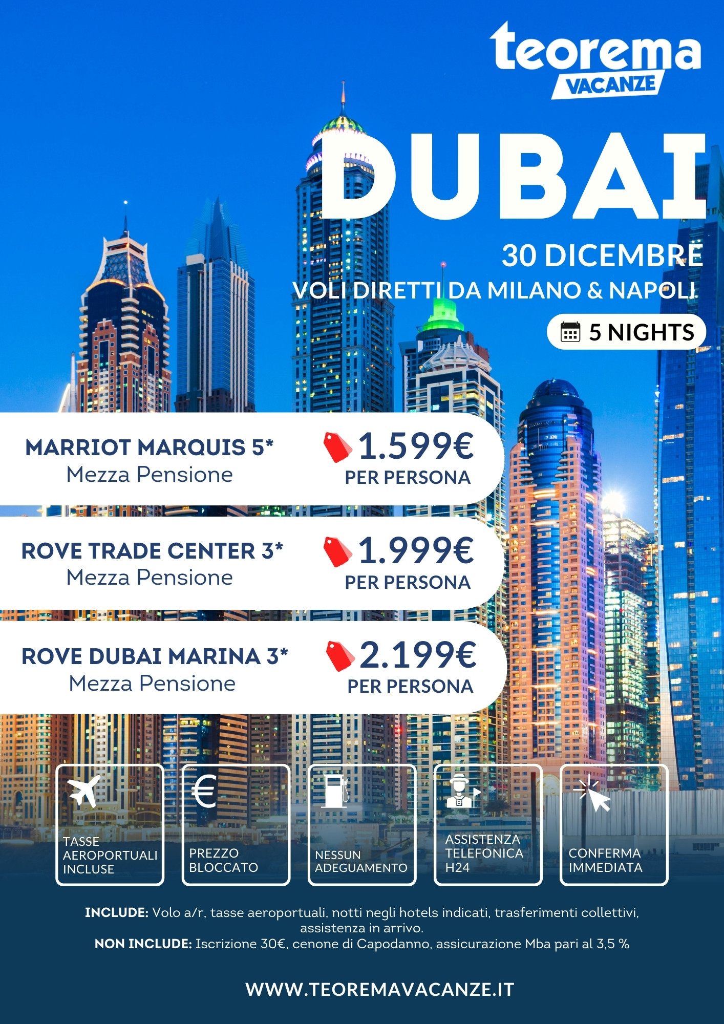 Winter 2026 - Dubai - da Milano & Napoli