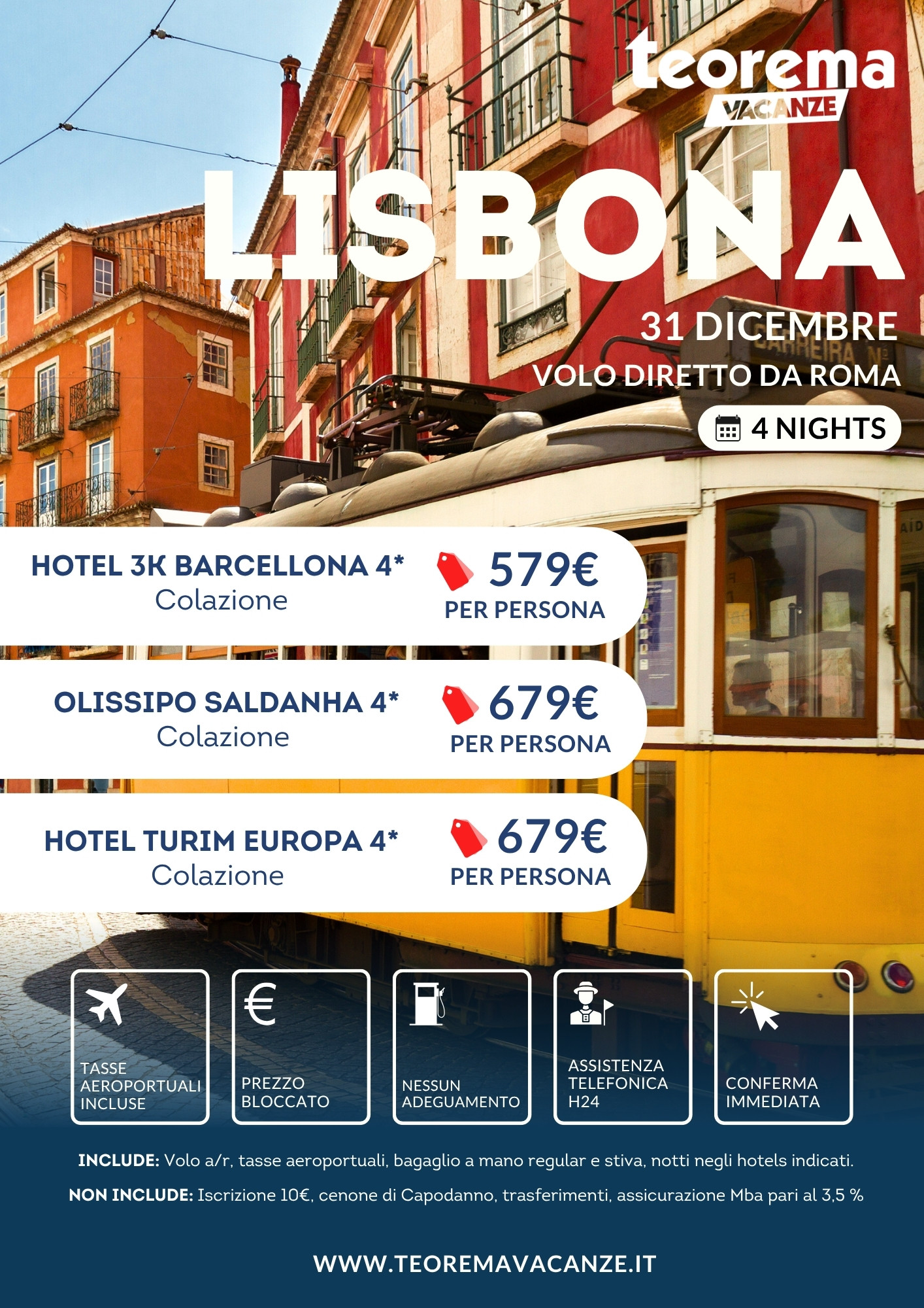 Winter 2026 - Lisbona - da Roma
