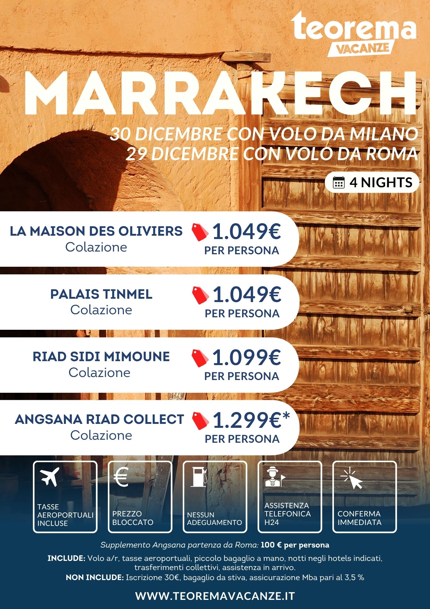 Winter 2026 - Marrakech - da Milano & Roma