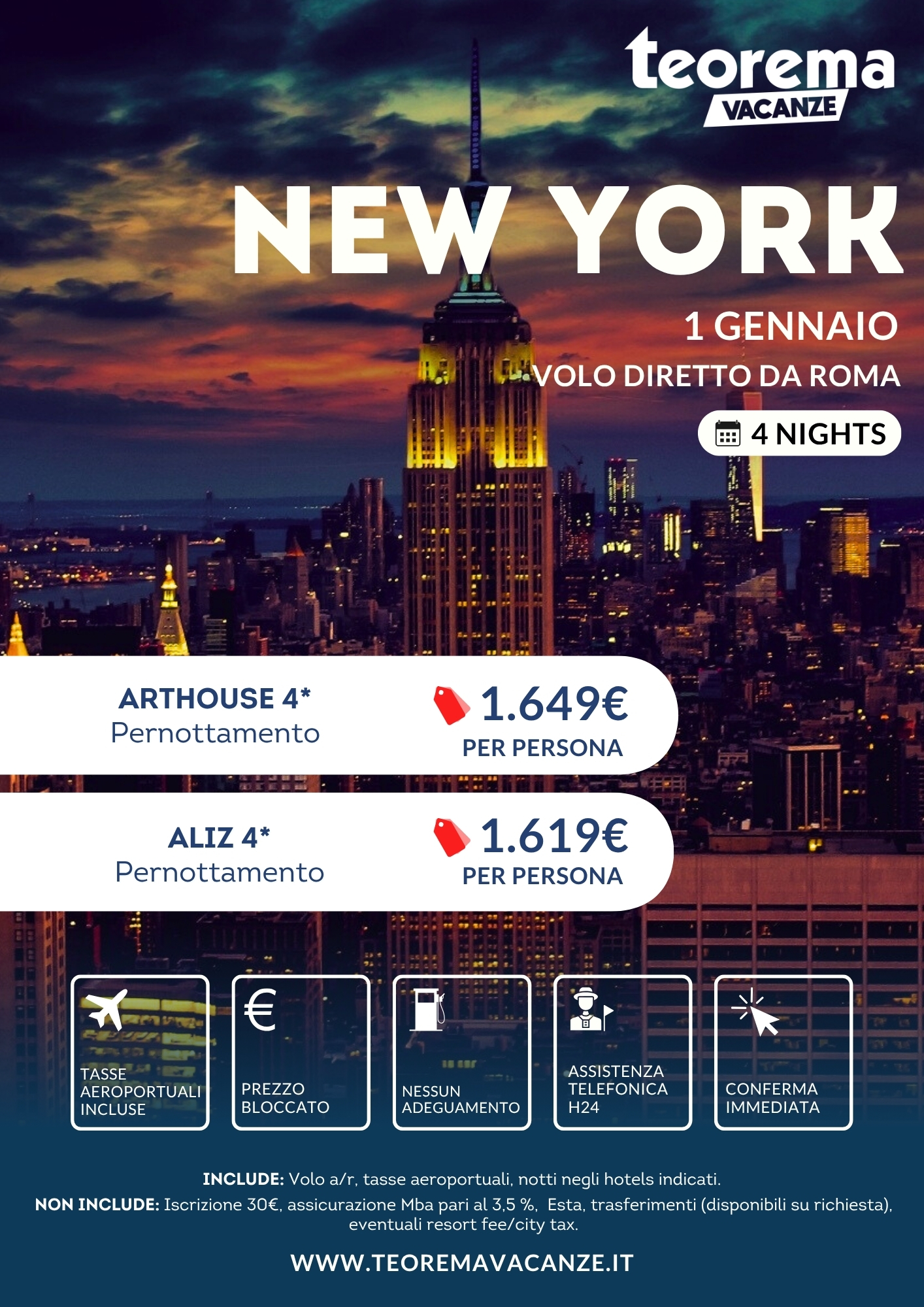Winter 2026 - New York - da Roma