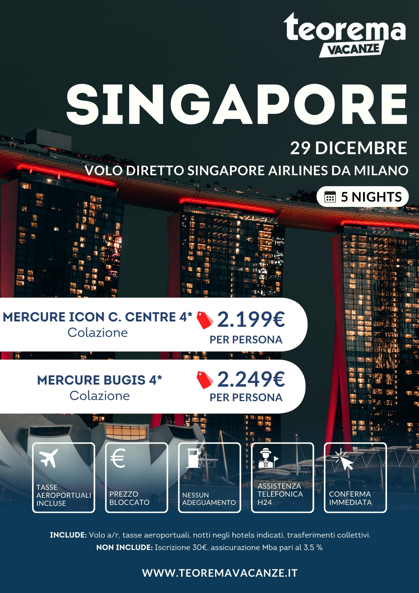 Winter 2026 - Singapore - da Milano