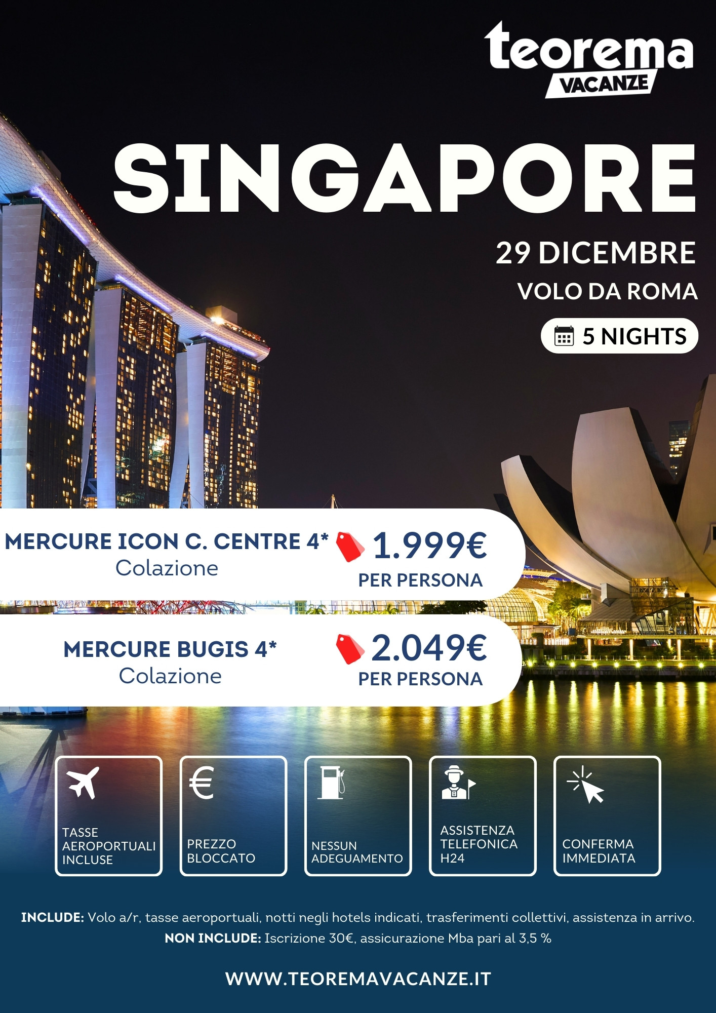 Winter 2026 - Singapore - da Roma