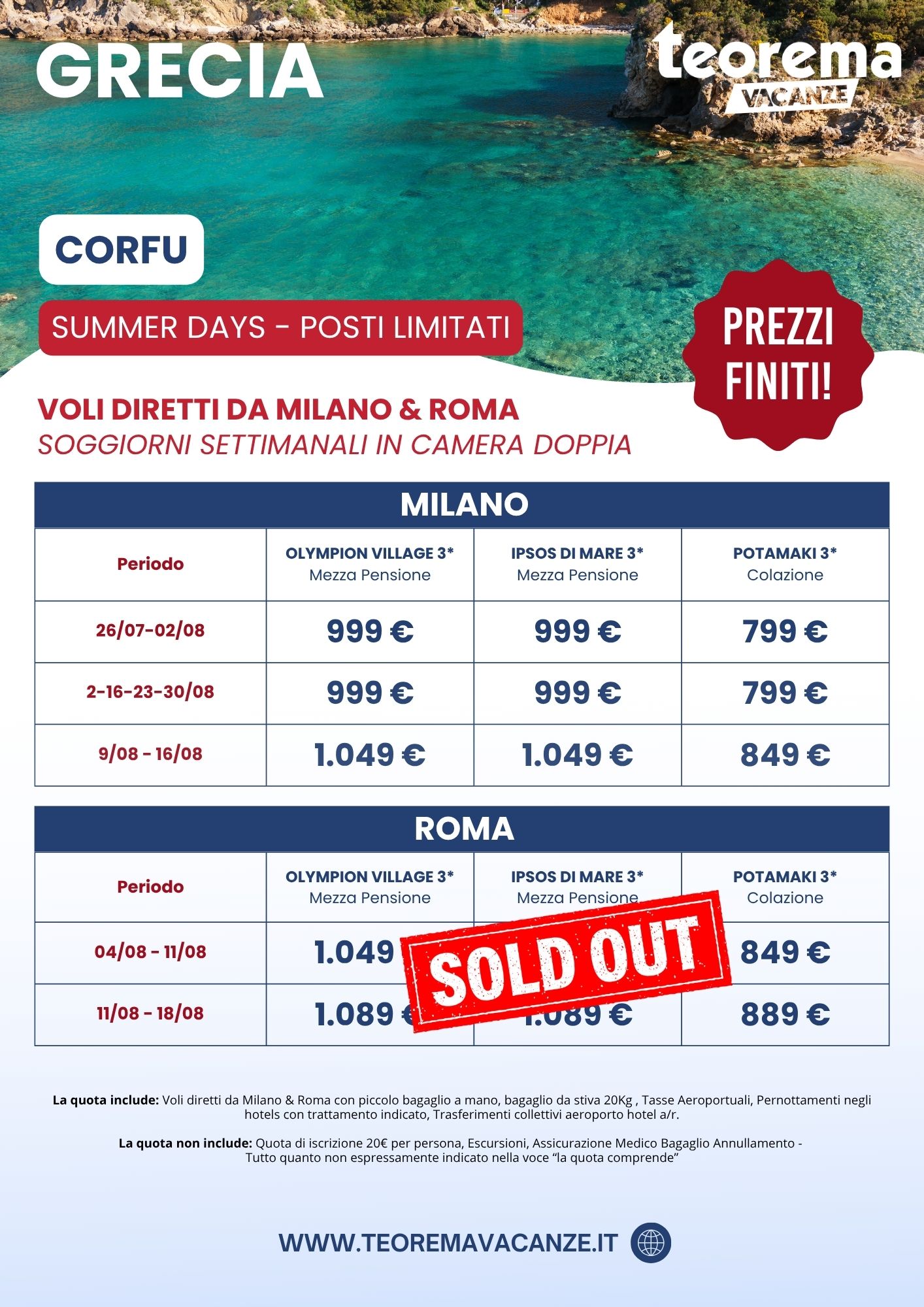 Non aspettare, approfittane oggi!