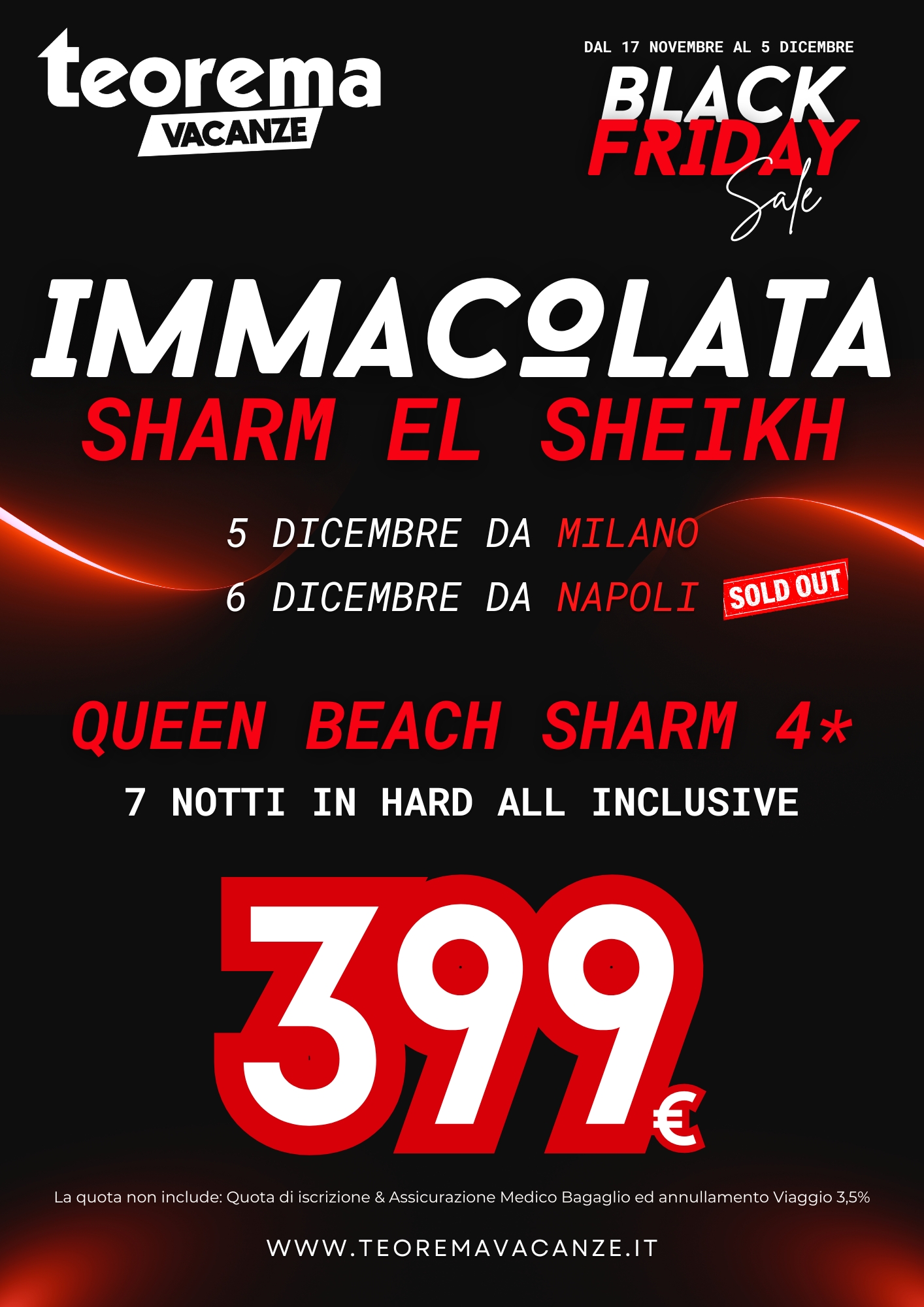 BLACK FRIDAY - IMMACOLATA SHARM DA MILANO
