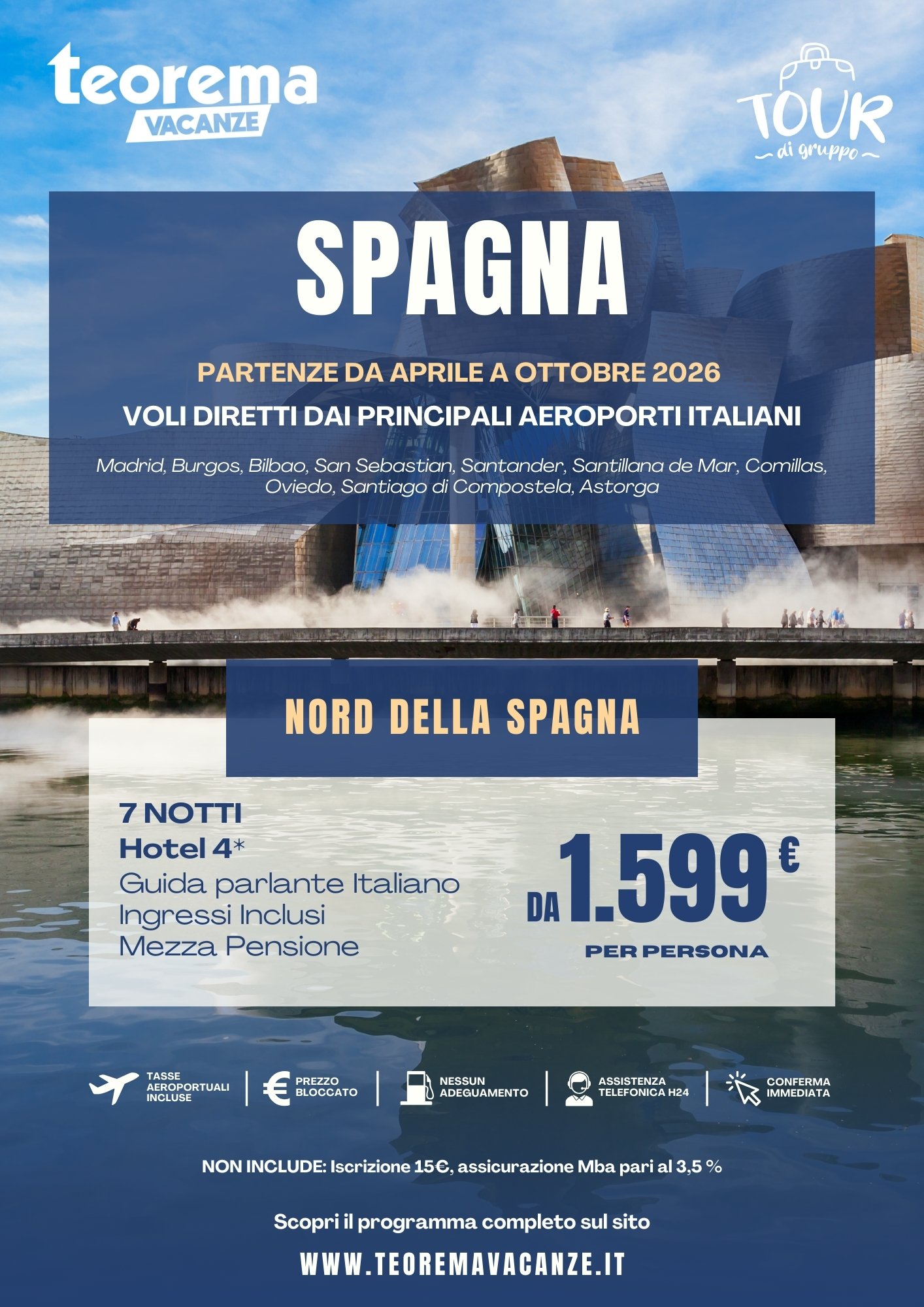 TOUR NORD DELLA SPAGNA - SUMMER 2026