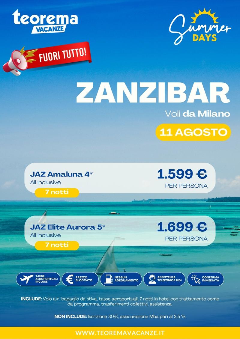 Summer Days: ZANZIBAR!!