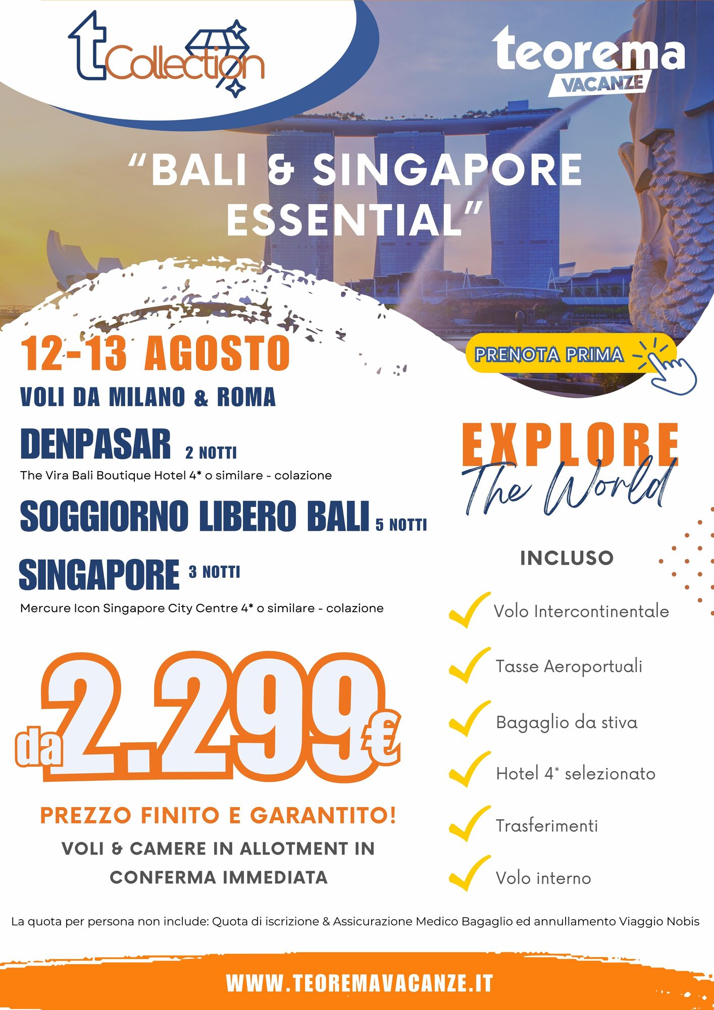 ESTATE TEOREMA 2025 - T Collection - Bali&Signapore Essential