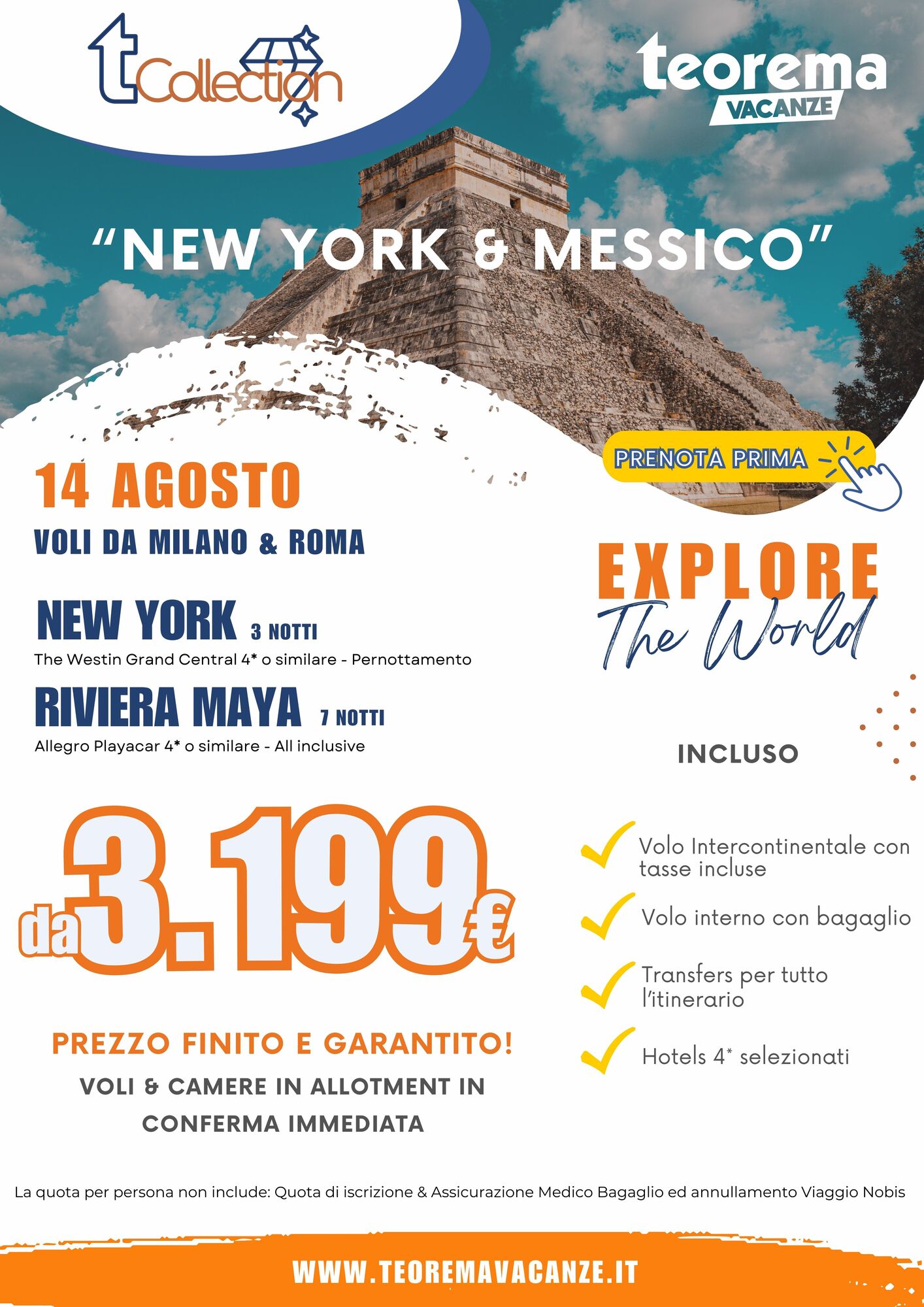 ESTATE TEOREMA 2025 - T Collection - New York + Messico