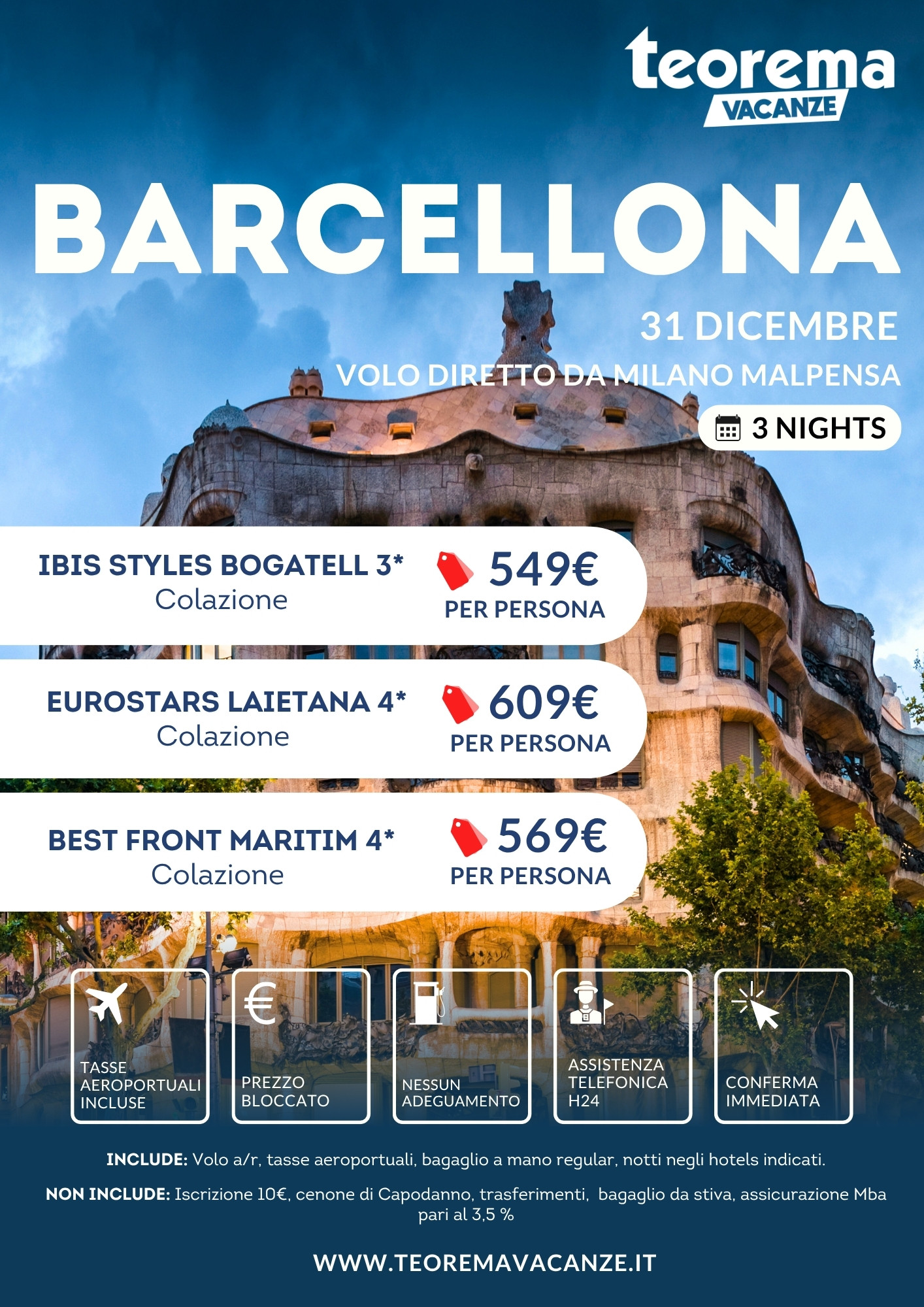 Winter 2026 - Barcellona - da Milano